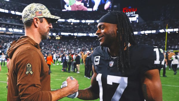 Could New York Jets QB Aaron Rodgers and Las Vegas WR Davante Adams reunite in the Meadowlands?